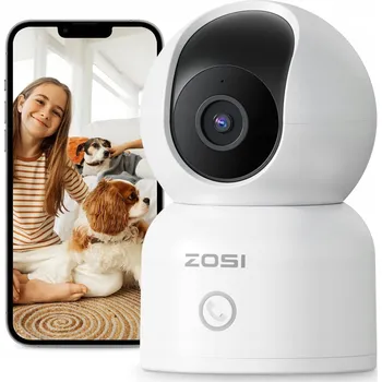 IP kamera Elektronická chůvička s otočnou kamerou 360° Baby Monitor Noční vidění