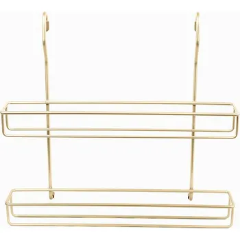 Nábytkové kování Police na sadu kořenek dvoustupňová - Zlatá metalíza