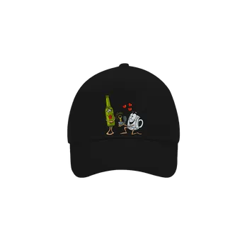 Kšiltovka Bastard Láska k pivu kšiltovka baseballka Black