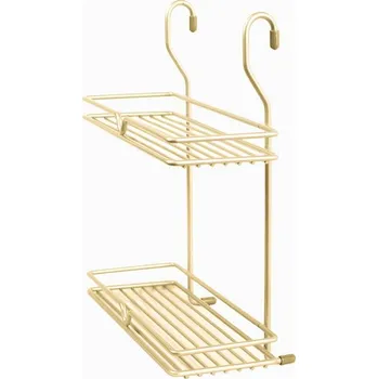 Nábytkové kování Police malá dvojřadá - Zlatá metalíza