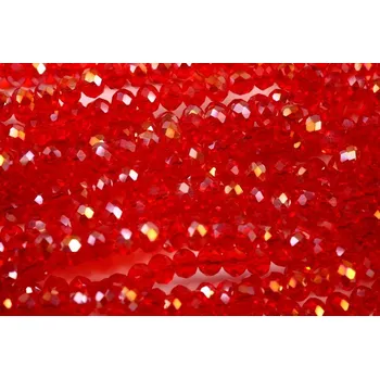 Korálek Korálky broušené rondelky 6188 (4x3mm)