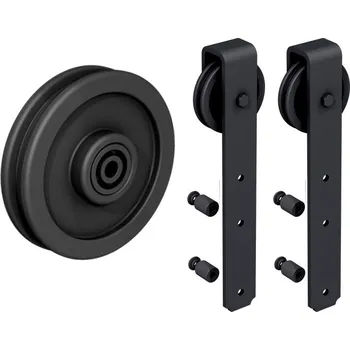 Dveřní kování Thor Glass kování na posuvné interiérové skleněné dveře na 100 kg