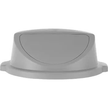 Odpadkový koš Hendi AmerBox 691069 odklopné víko kulaté světle šedé