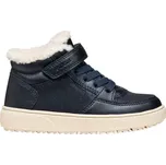 Dívčí zimní obuv Geox J THELEVEN B AB 36 Tmavě modrá, Bílá