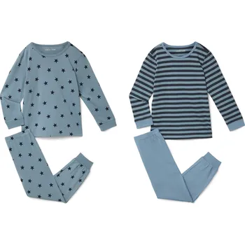 Pánské pyžamo 721139 - Tchibo - Dětská pyžama - pánské - vel. 122/128 - barva: modrá/s potiskem