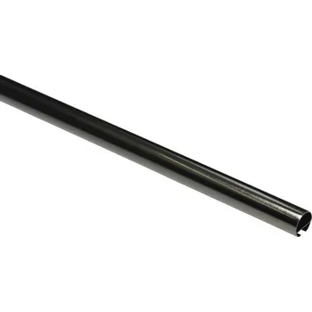 Garnýž Záclonová tyč s drážkou Gardinia Chicago titan Ø 20 mm 160 cm