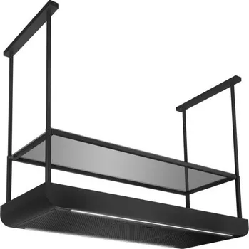 Digestoř Ostrůvková digestoř Nortberg Arne Glass Black Matt - 160 cm