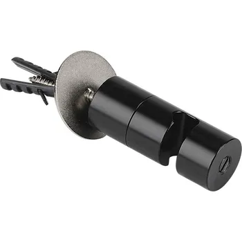 Příslušenství pro svítidlo SLV - BIG WHITE FITU Ceiling Hook, černý, distanční závěs pro závěsná svítidla, montáž na strop - BIG WHITE (SLV) LA 132670