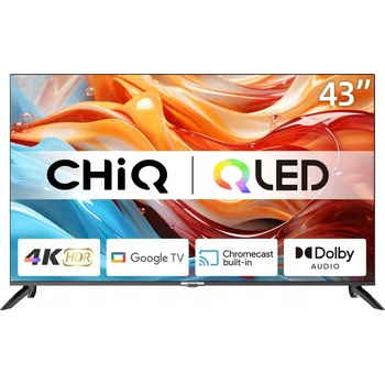 Televizor QLED TV CHiQ U43QM8G 43" 4K UHD černá
