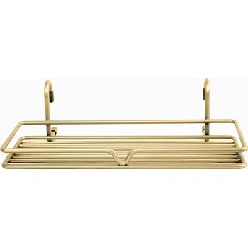 Nábytkové kování Police velká jednořadá - Zlatá metalíza