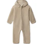 720510 - Tchibo - Plyšový overal pro miminka - pro miminko - vel. 62/68 - barva: béžová