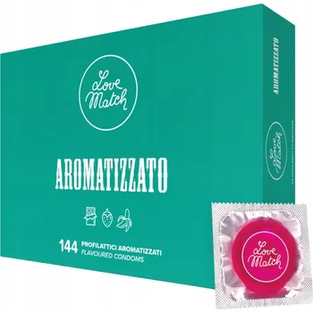 Kondom Kondomy Love Match Arromatizato 144 ks