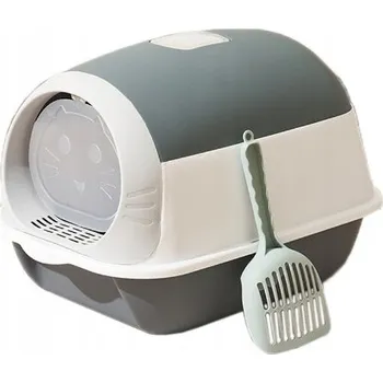 PAGMIL krytá kočičí toaleta 50 cm x 35 cm x 36 cm