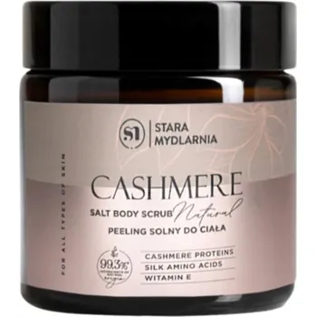 Tělový peeling Stara Mydlarnia Kašmírový tělový peeling se solí 260 g