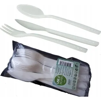 Příbor Sztućce Sada opakovaně použitelných příborů 15 ks na grilování