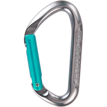 Jištění Climbing Technology Salto S (straight gate) Barva: Titanium/Acquamarine, Velikost: Onesize