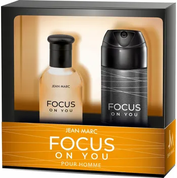Kosmetická sada JEAN MARC Focus You Dárková sada pro muže - toaletní voda 100 ml + deodorant