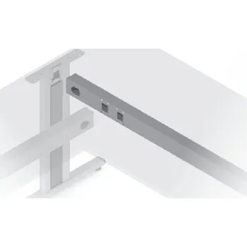 Stolová podnož DESK BAR spojovací tunel / rohové řešení - 1303 mm