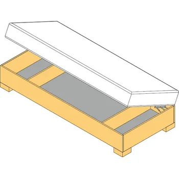 Postelové kování boční otvírání KP 01