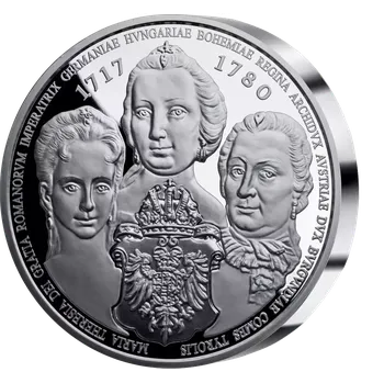 Císařovna Marie Terezie – pamětní mince ze 3 uncí ryzího stříbra