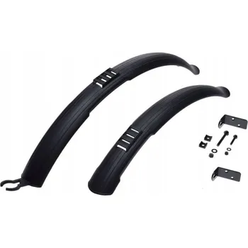 Blatník na kolo Kompletní sada blatníků Sunnywheel 0000 černá