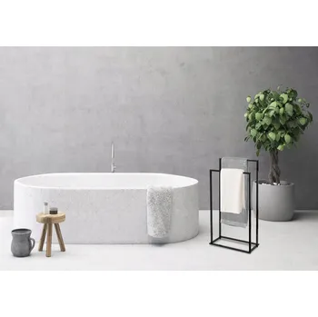 Věšák Volně stojící tyč na šaty LoftInspired černá