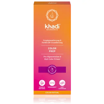 Barva na vlasy Khadi rostlinná barva na vlasy COLOR PREP 100 g