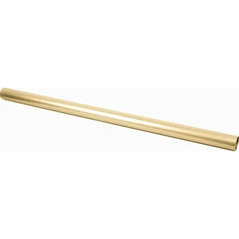 Nábytkové kování Madlo průměr 16 mm zlatá - 600 mm