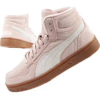 Dámská zimní obuv Dámská sportovní obuv Puma Reb-L Mid powder pink kotníkové boty pro zimní dámské 39