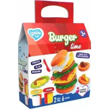 Obraz Kreativní sada Burger Time