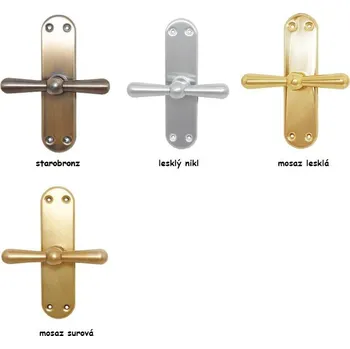 Okenní klika EURO oliva Antique - Starobronz