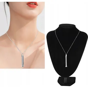 Náhrdelník DECHOVÝ NÁHRDELNÍK, UKLIDŇUJÍCÍ STRES, DECHOVÝ NÁHRDELNÍK - MEDITAČNÍ NÁHRDELNÍK