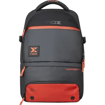 Módní doplněk Padelový batoh NOX LUXURY OPEN SERIES BACKPACK BLACK/RED