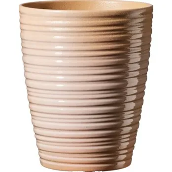 Obal na květináč Obal na květináč Bergamo Nature Ø 13 cm béžový
