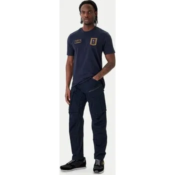 Pánské tričko Aeronautica Militare T-Shirt 261TS2544UJ00592 Tmavomodrá Regular Fit S