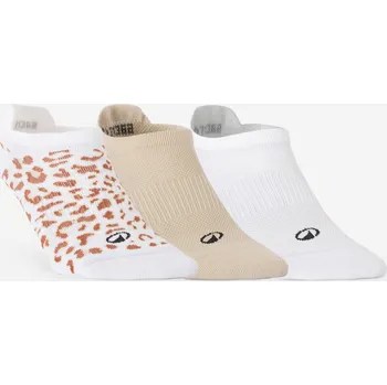 Dámské ponožky DOMYOS Dámské ponožky na fitness nízké 3 páry 35/38