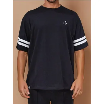 Sinsay - Tričko s krátkým rukávem - černá - 7321F-99X - 7321F-99X-S