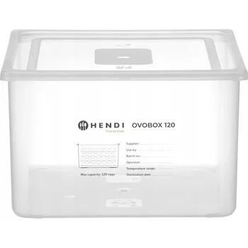 Dóza na potraviny Hendi 870785 kontejner na vejce 18 l