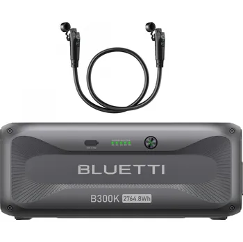 Článková baterie BLUETTI Nabíjecí stanice BLUETTI B300K, 2764,8 Wh, pro AC500 ŠEDÁ