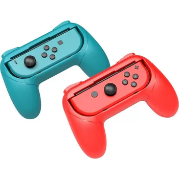 iPega SW087 Grip pro JoyCon Ovladače 2ks Blue/Red (Pošk. Balení)