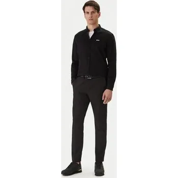 Pánská košile BOSS Košile ST Motion 50555946 Černá Regular Fit 3XL