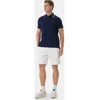 Pánská košile Tommy Hilfiger Polokošile Pique MW0MW42748 Tmavomodrá Regular Fit L