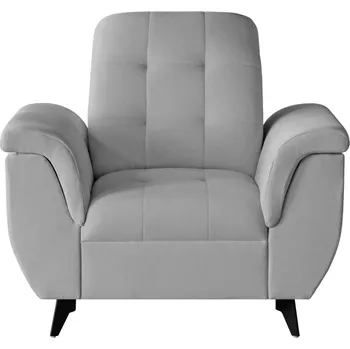 Křeslo Křeslo Doria - Black Red White - BRW Portland ash 110x88 cm