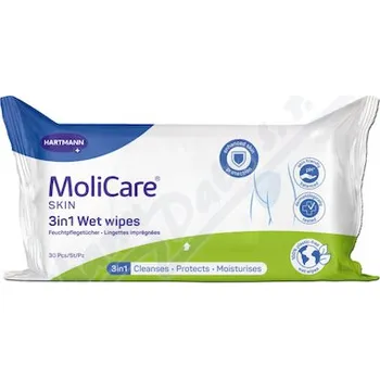 Dětský vlhčený ubrousek MoliCare Skin Vlhčené ubrousky 3v1 30ks
