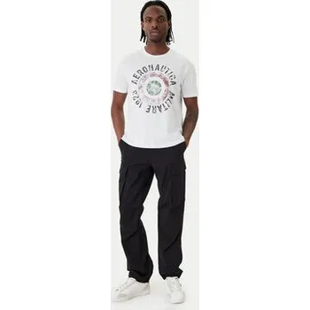 Aeronautica Militare T-Shirt 261TS2538UJ00727 Bílá Regular Fit 3XL