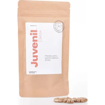 Doplněk stravy Juvenil Detox - detoxikace a vyvážený mikrobiom, 180 tobolek Balení: Náhradní