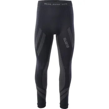 Dámské legíny Pánské Termo legíny IGUANA GAMBIT BOTTOM M000202845 – Černá L
