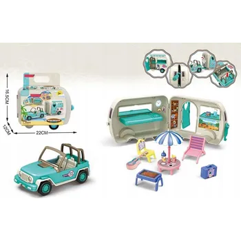 autíčko Dětský traktůrek Madej béžový