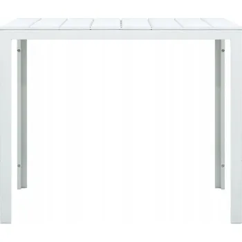 Konferenční stolek Kávový stolek VidaXL čtvercový 78 x 78 x 74 cm bílý