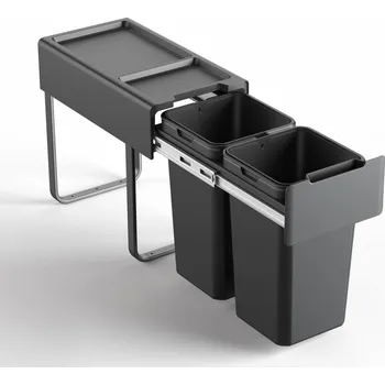 Odpadkový koš Cemux sorter Medium 30/2 2x14 l antracit